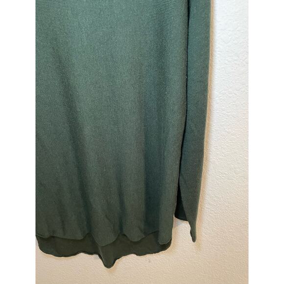 Nwot Magaschono Green Long Sleeve Sweater womens size small - Picture 2 of 5